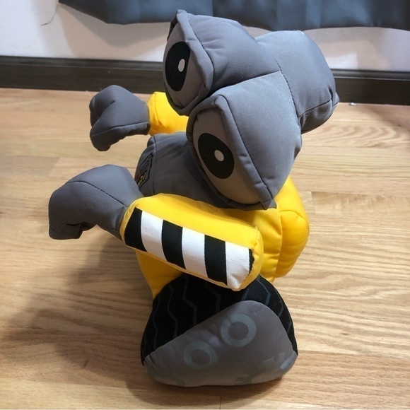 Disney Wall-E Plush Robot Kids Toy Yellow Gray - Picture 5 of 10